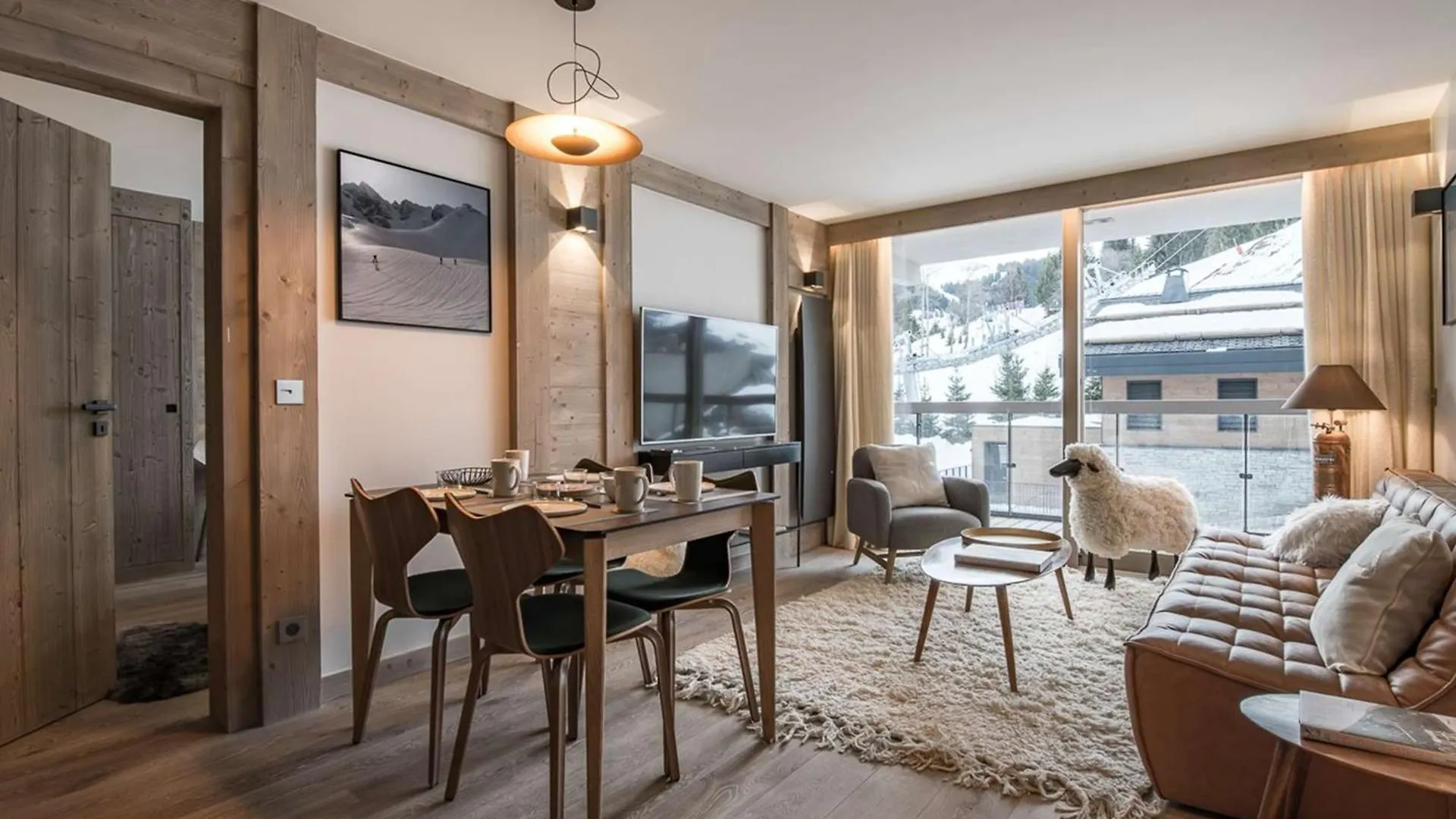 Appartement Courchevel Village - 6 A 7 Pers, Proche Pistes, Centre Station, Acces Spa - Fr-1-631-198 Lägenhet